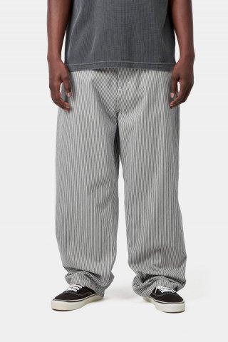 Carhartt Mercer Single Knee Pant - Mercer Stripe, Graphit/Wachs, Stonewashed Carhartt Mercer Single Knee Pant - Mercer Stripe, Graphit/Wachs, Stonewashed