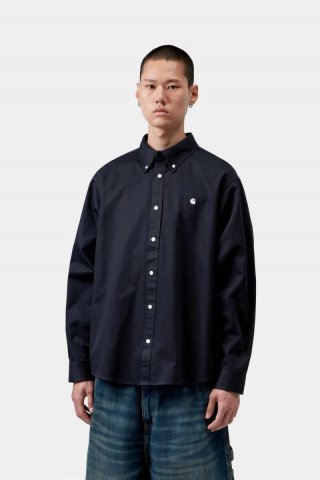 Carhartt L/S OG Madison Shirt - Dunkles Marineblau Carhartt L/S OG Madison Shirt - Dunkles Marineblau