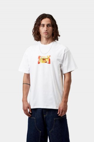 Carhartt S/S Road Side Snack T-Shirt - Weiß Carhartt S/S Road Side Snack T-Shirt - Weiß