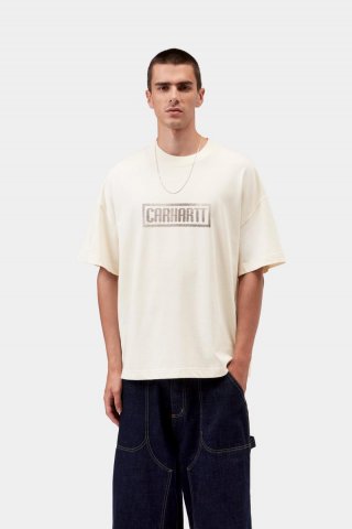 Carhartt S/S Bricky Man T-Shirt - Wachs, steingefärbt Carhartt S/S Bricky Man T-Shirt - Wachs, steingefärbt