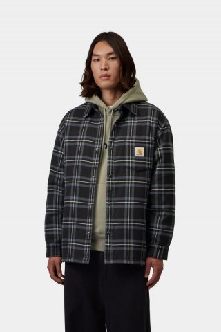 Carhartt Baird Shirt Jac - Baird-Karo, Schwarz Carhartt Baird Shirt Jac - Baird-Karo, Schwarz