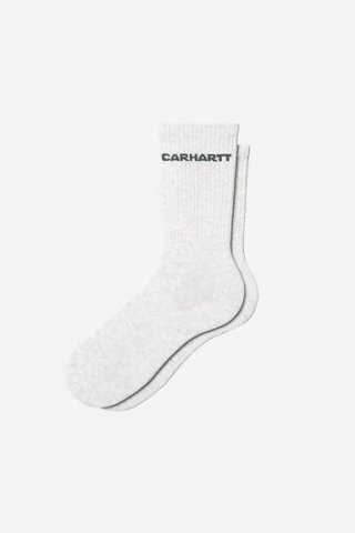 Carhartt Link Socks - Aschenheide / Samtgrün