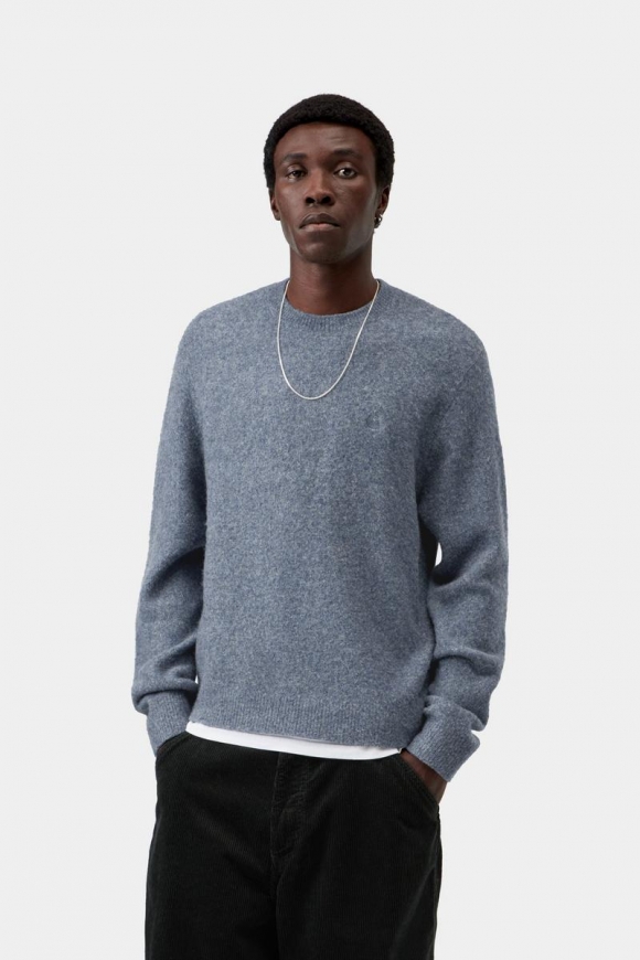 Carhartt Curtis Sweater - Tangled Shady Blue Carhartt Curtis Sweater - Tangled Shady Blue