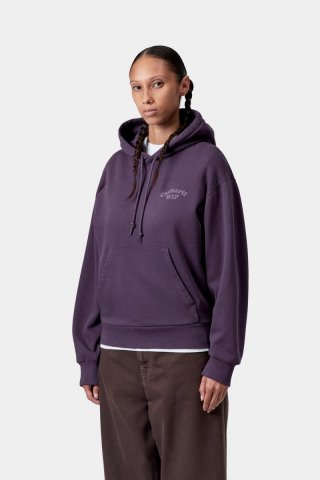 Carhartt Hooded Modality Sweatshirt - Lokers, Steingefärbt Carhartt Hooded Modality Sweatshirt - Lokers, Steingefärbt