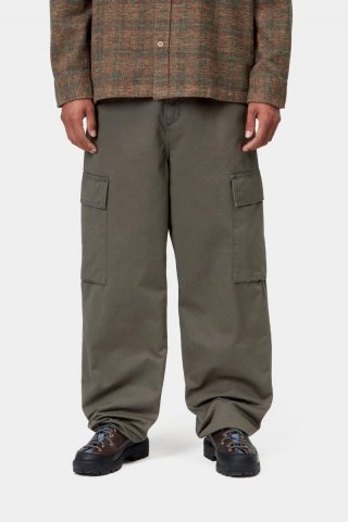 Carhartt Kade Cargo Pant - Schungit, Stein gewaschen Carhartt Kade Cargo Pant - Schungit, Stein gewaschen