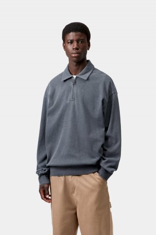 Carhartt Harper Polo - Kohlenstoff, stückgefärbt Carhartt Harper Polo - Kohlenstoff, stückgefärbt