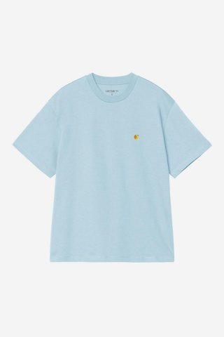 Carhartt S/S Chase T-Shirt - Turmalin / Gold
