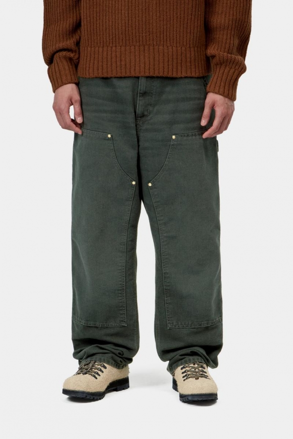 Carhartt Double Knee Pant - Rabe, Steinleinwand Carhartt Double Knee Pant - Rabe, Steinleinwand