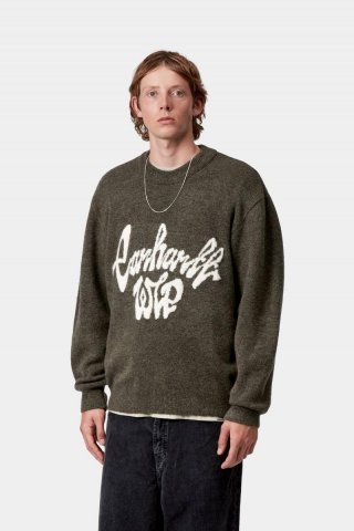 Carhartt Chedda Sweater - Opuntie / Natürlich