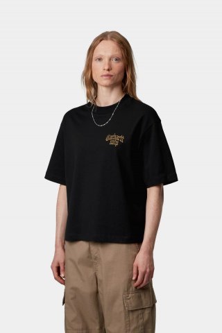 Carhartt S/S Blackletter T-Shirt - Schwarz Carhartt S/S Blackletter T-Shirt - Schwarz