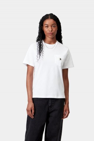 Carhartt S/S Pocket T-Shirt - Weiß Carhartt S/S Pocket T-Shirt - Weiß