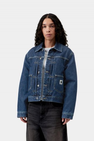 Carhartt Belmar Jacket - Blau, Stonewashed Carhartt Belmar Jacket - Blau, Stonewashed
