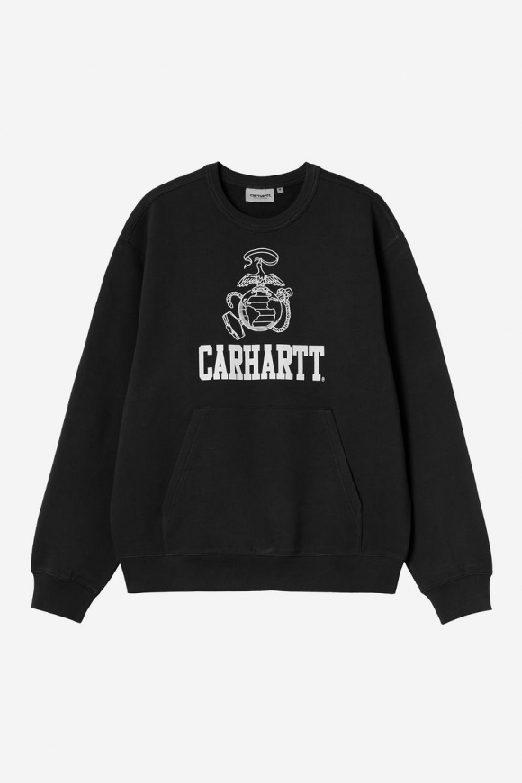 Carhartt Pond Corps Sweatshirt - Schwarz