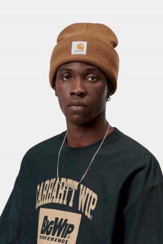 Carhartt Acrylic Watch Hat - WIP H Braun Carhartt Acrylic Watch Hat - WIP H Braun