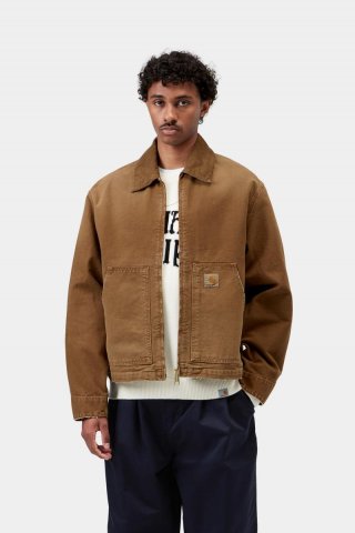 Carhartt OG Arcan Jacket - Hamilton Brown / Hamilton Brown, Destroy-Waschung Carhartt OG Arcan Jacket - Hamilton Brown / Hamilton Brown, Destroy-Waschung