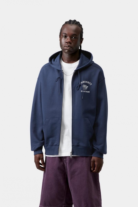Carhartt Hooded Eightynine Sweat Jacket - Jupiter Carhartt Hooded Eightynine Sweat Jacket - Jupiter