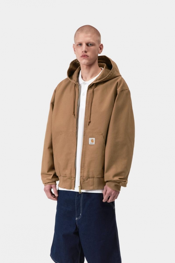 Carhartt OG Active Jacket - Hamilton Brown, gespült Carhartt OG Active Jacket - Hamilton Brown, gespült