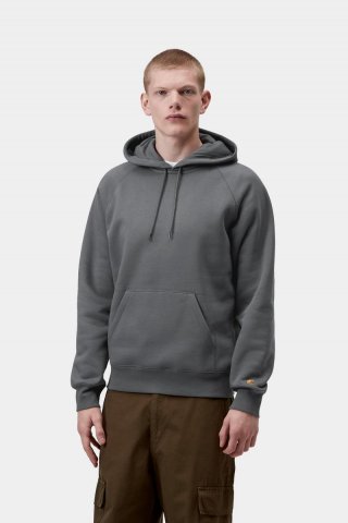 Carhartt Hooded Chase Sweatshirt - Styx / Gold Carhartt Hooded Chase Sweatshirt - Styx / Gold