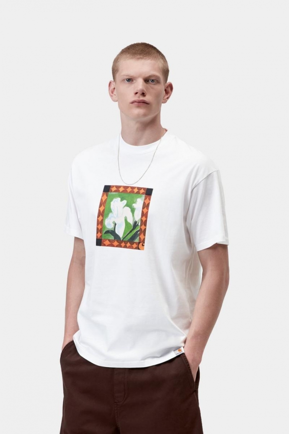 Carhartt S/S Julia Klenovsky T-Shirt - Weiß Carhartt S/S Julia Klenovsky T-Shirt - Weiß