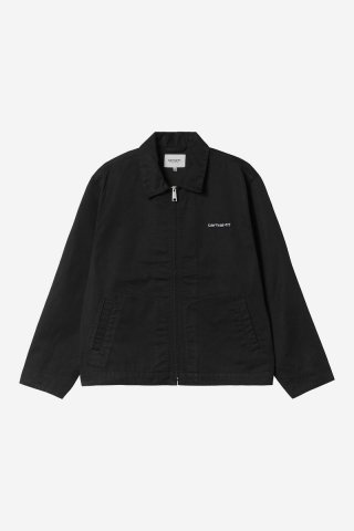 Carhartt Module Script Jacket - Schwarz / Weiß Carhartt Module Script Jacket - Schwarz / Weiß