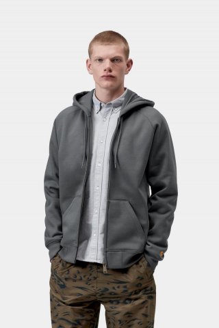 Carhartt Hooded Chase Jacket - Styx / Gold Carhartt Hooded Chase Jacket - Styx / Gold