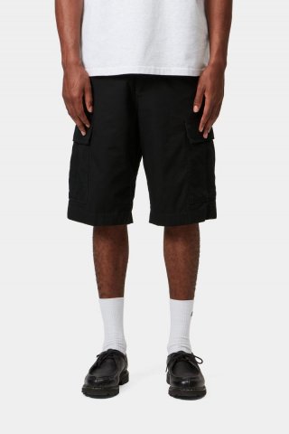 Carhartt Regular Cargo Short - Schwarz, gespült Carhartt Regular Cargo Short - Schwarz, gespült