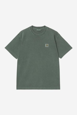 Carhartt S/S Vista T-Shirt - Dunkler Skarabäus, stückgefärbt Carhartt S/S Vista T-Shirt - Dunkler Skarabäus, stückgefärbt