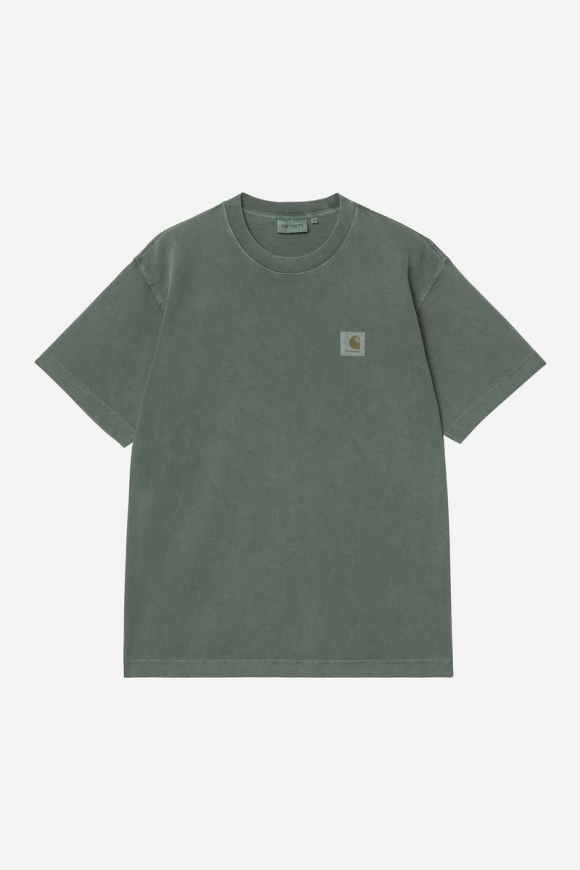 Carhartt S/S Vista T-Shirt - Dunkler Skarabäus, stückgefärbt Carhartt S/S Vista T-Shirt - Dunkler Skarabäus, stückgefärbt