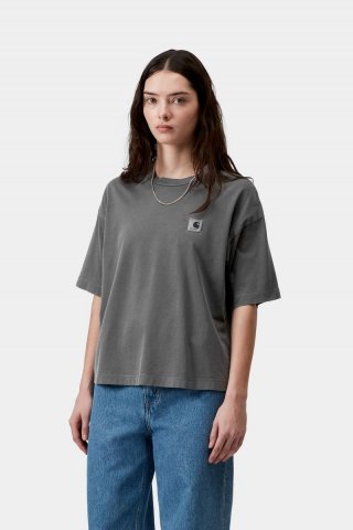 Carhartt S/S Nelson T-Shirt - Schwarz, stückgefärbt
