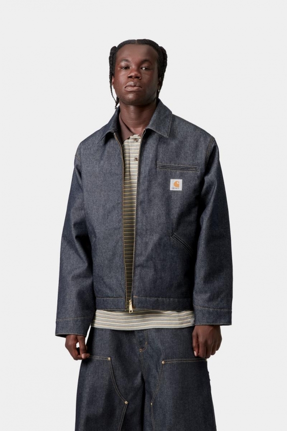 Carhartt OG Detroit Jacket - Blau, starr Carhartt OG Detroit Jacket - Blau, starr