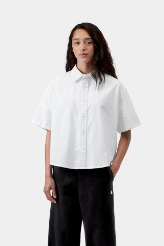 Carhartt S/S Kaia Shirt - Weiß / Weiß Carhartt S/S Kaia Shirt - Weiß / Weiß