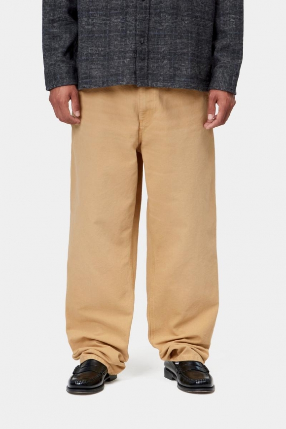 Carhartt Single Knee Pant - WIP Dusty H, Steinleinwand