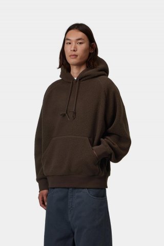 Carhartt Hooded Limn C Fleece Sweatshirt - Tabak Carhartt Hooded Limn C Fleece Sweatshirt - Tabak