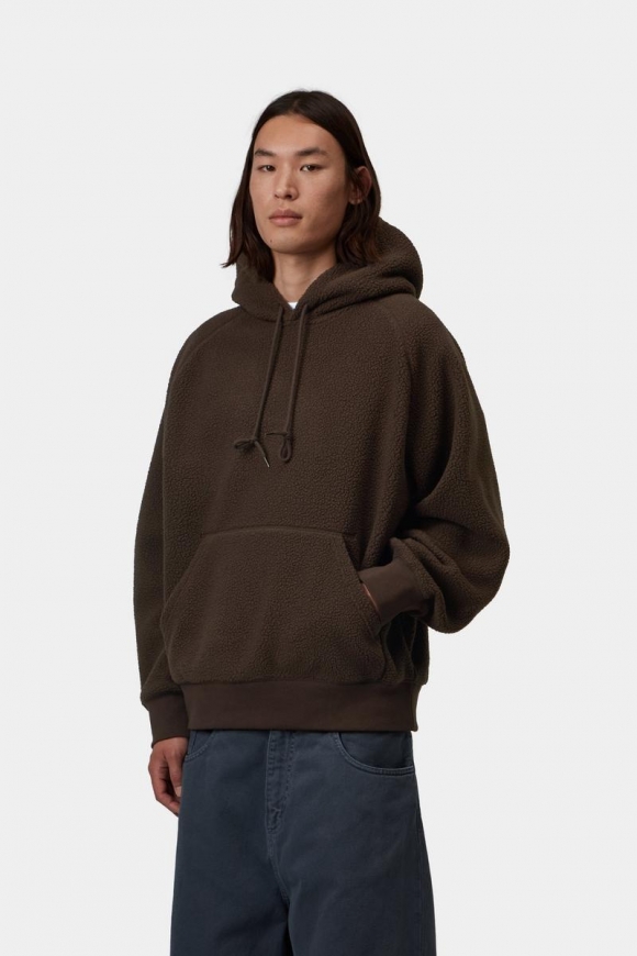 Carhartt Hooded Limn C Fleece Sweatshirt - Tabak Carhartt Hooded Limn C Fleece Sweatshirt - Tabak