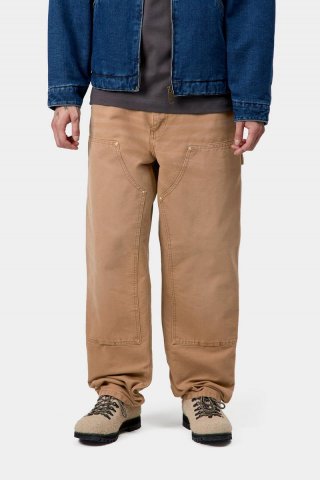 Carhartt Double Knee Pant - Hamilton Brown, Steinleinwand Carhartt Double Knee Pant - Hamilton Brown, Steinleinwand