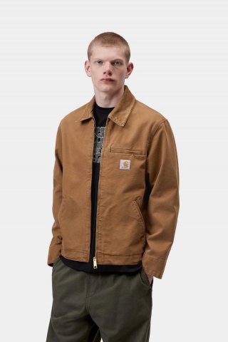 Carhartt Detroit Jacket - Hamilton Brown / Hamilton Brown, Steinleinwand Carhartt Detroit Jacket - Hamilton Brown / Hamilton Brown, Steinleinwand