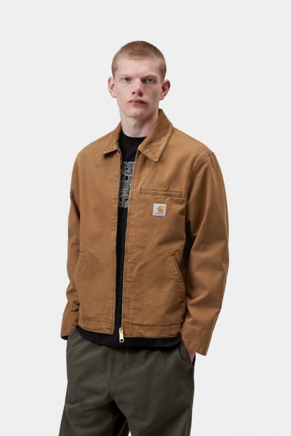Carhartt Detroit Jacket - Hamilton Brown / Hamilton Brown, Steinleinwand Carhartt Detroit Jacket - Hamilton Brown / Hamilton Brown, Steinleinwand