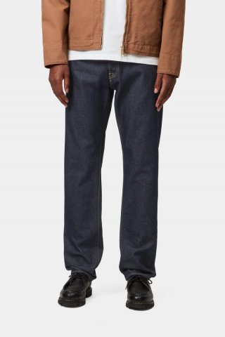 Carhartt Klondike Pant - Blau, einmal gewaschen Carhartt Klondike Pant - Blau, einmal gewaschen