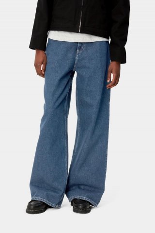 Carhartt Jens Pant - Blau, Stonewashed Carhartt Jens Pant - Blau, Stonewashed