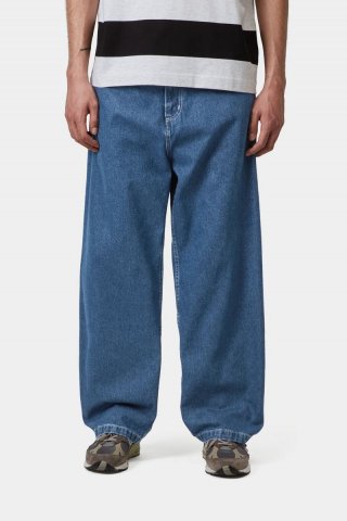 Carhartt Brandon Pant - Blau, Stonewashed Carhartt Brandon Pant - Blau, Stonewashed