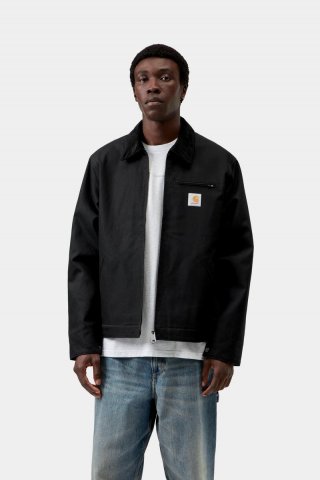 Carhartt Detroit Jacket (Winter) - Schwarz / Schwarz, starr Carhartt Detroit Jacket (Winter) - Schwarz / Schwarz, starr