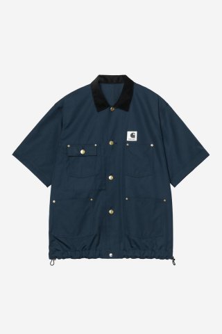 Carhartt sacai x WIP Duck Shirt - Sacai-Blau Carhartt sacai x WIP Duck Shirt - Sacai-Blau
