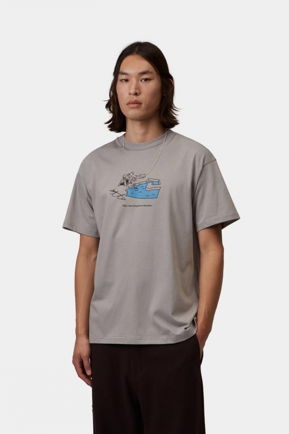 Carhartt S/S Ice Fishing T-Shirt - Schattiges Grau Carhartt S/S Ice Fishing T-Shirt - Schattiges Grau