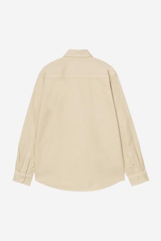 Carhartt L/S Bolton Shirt - Barchan, Stückgefärbt Carhartt L/S Bolton Shirt - Barchan, Stückgefärbt