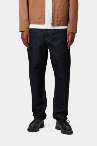 Carhartt Newel Pant - Blau, einmal gewaschen Carhartt Newel Pant - Blau, einmal gewaschen