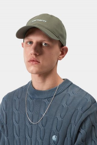 Carhartt Canvas Script Cap - Blatt / Turmalin