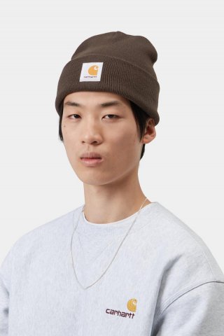 Carhartt Short Watch Hat - Tabak Carhartt Short Watch Hat - Tabak