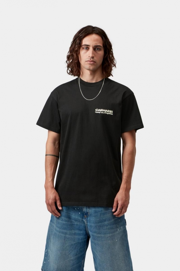 Carhartt S/S Cubist T-Shirt - Schwarz Carhartt S/S Cubist T-Shirt - Schwarz