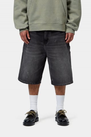 Carhartt OG Single Knee Short - Schwarz, Destroy Wash, Splatter Carhartt OG Single Knee Short - Schwarz, Destroy Wash, Splatter