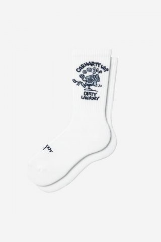 Carhartt Dirty Laundry Socks - Weiß Carhartt Dirty Laundry Socks - Weiß